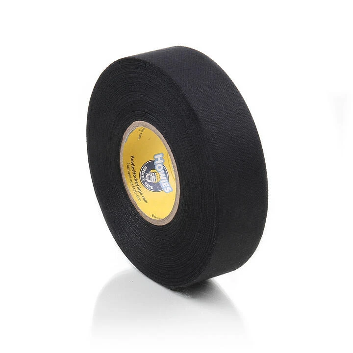 Howies Wrapped Black Cloth Hockey Tape (5-Pack) - 1" X 20 Yards 1 Howies Wrapped Black Cloth Hockey Tape (5-Pack) - 1" X 20 Yards