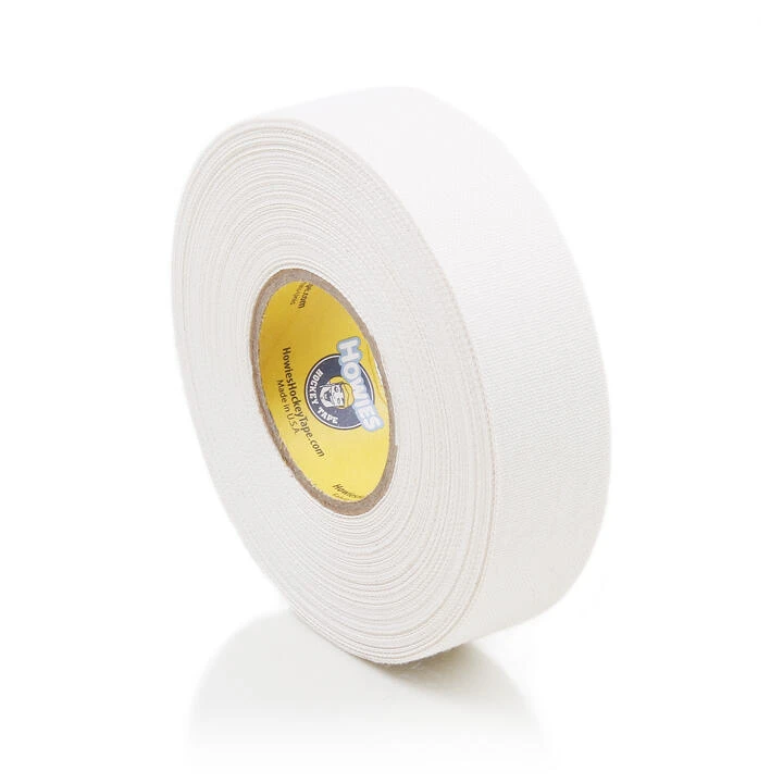 Howies Wrapped White Cloth Hockey Tape (5-Pack) - 1" X 20 Yards 1 Howies Wrapped White Cloth Hockey Tape (5-Pack) - 1" X 20 Yards