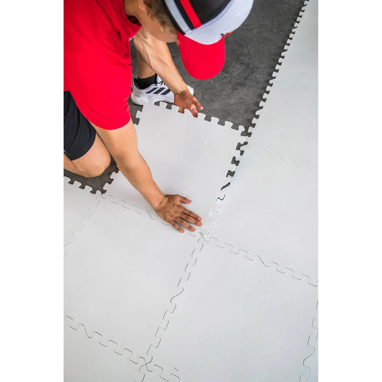 HockeyShot Allstar Dryland Flooring Tiles (10 Pack) - 18" X 18" 2 HockeyShot Allstar Dryland Flooring Tiles (10 Pack) - 18" X 18" - Image 2