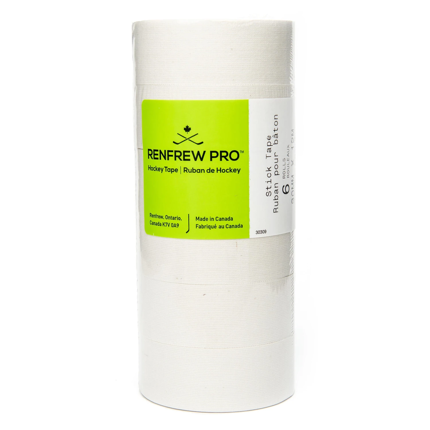 Renfrew Pro-Blade White Hockey Tape - 6 Pack 1 Renfrew Pro-Blade White Hockey Tape - 6 Pack