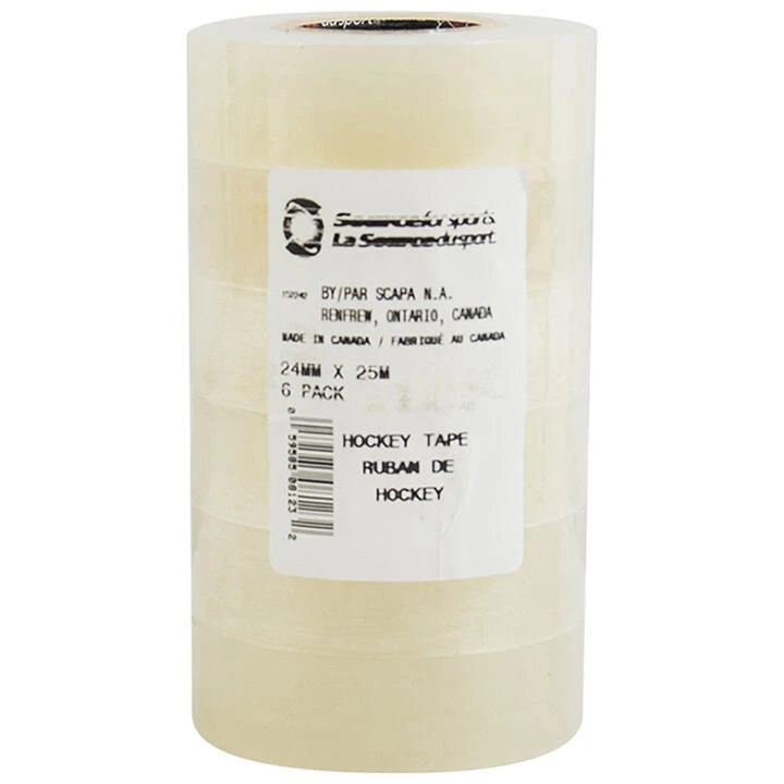 Source For Sports Polyflex Clear Shin Pad Tape - 6 Pack 1 Source For Sports Polyflex Clear Shin Pad Tape - 6 Pack